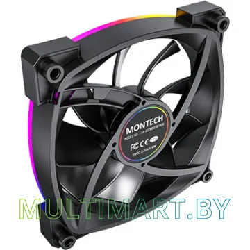 Вентилятор для корпуса Montech AX120 PWM Black (MNT-AX120-B) картинка 4